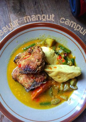 Foto resep Sayur mangut campur