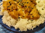 Une photo de dinde au curry