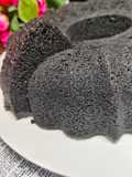 Bolu kukus ketan hitam (moist banget)
