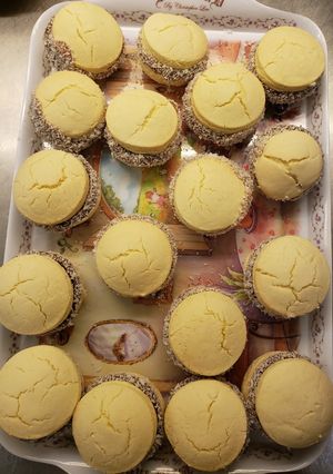 Una foto de Alfajores de maicena