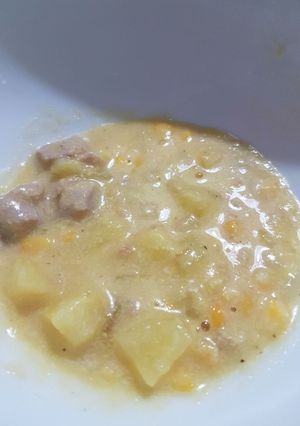 Foto resep Sup Krim Tuna - Jagung