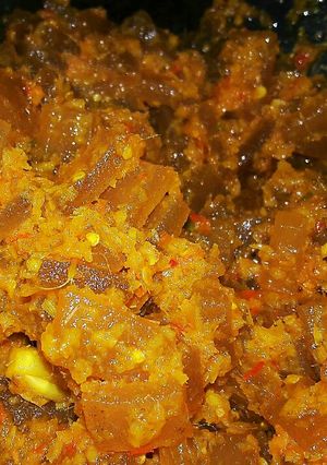 Foto resep Sambal goreng kulit sapi ala kalimantan utara