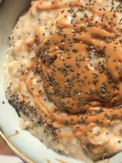 Foto de Papas de Aveia com Manteiga de Amêndoa