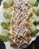Салат з копченою куркою й ананасами