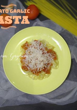 Foto resep Tomato Garlic Pasta