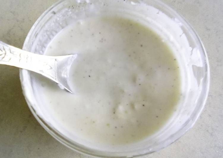 Recipe of Perfect Yogurt sauce