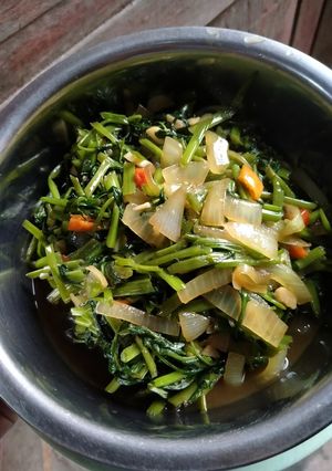 Foto resep Tumis kangkung orisinal