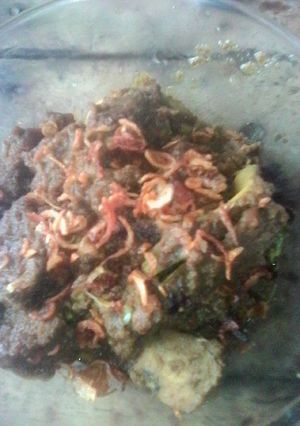 Foto resep Rendang daging & telur