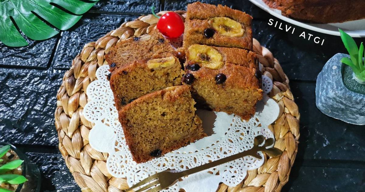 Resep Banana Cake Moist, No Mixer oleh Silvi Atgi Septina Cookpad