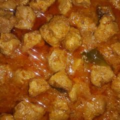 A picture of Masala soyabeen.