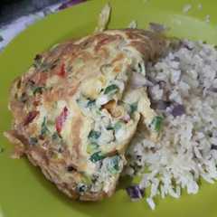 รูปของ Omelette Telur Kalkun