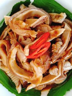 Hình của món Bao tử heo khìa nước dừa.