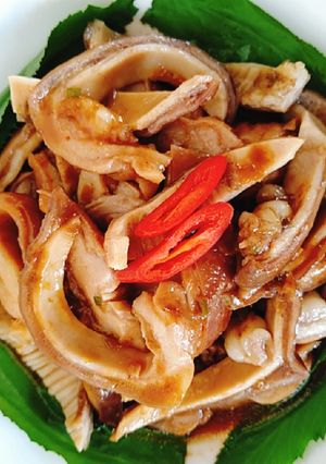 Hình của món Bao tử heo khìa nước dừa.