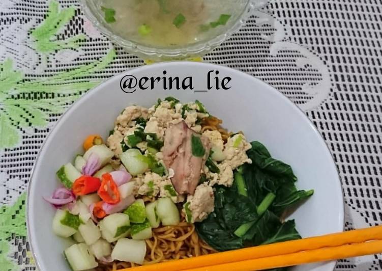 Resep Yamien ayam yang Menggugah Selera