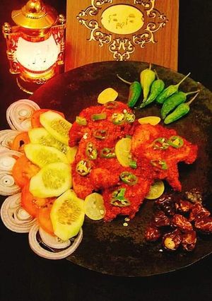 A picture of Tawa chicken #RamadanKiTayari.