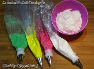 Una foto de Glasé Real (Royal Icing) para decorar