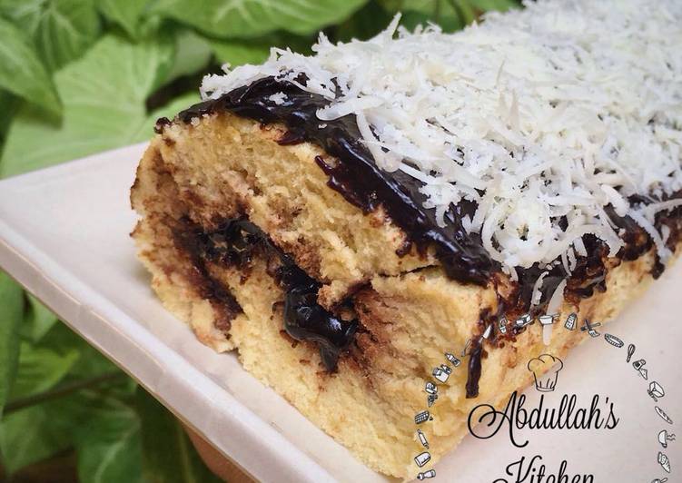 Swiss Roll/ Bolu Gulung Rasa Coklat Kurma Keju