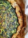 Ricotta and Spinach Quiche