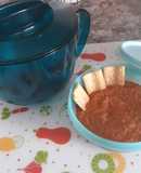Paté de pimientos rojos y frutos secos en jarra Microcook