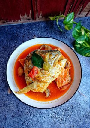 Foto resep Asam Padeh Kepala Salmon