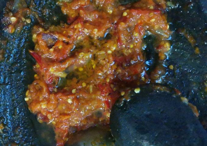 Resep Sambal Tomat Penyetan Oleh Renny Aulia Cookpad