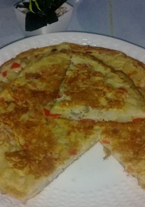 صورة لوصفة طورطية بطاطس