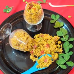 Methi pulao A picture of Methi pulao.