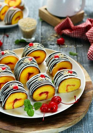 Foto resep Bolu gulung mini