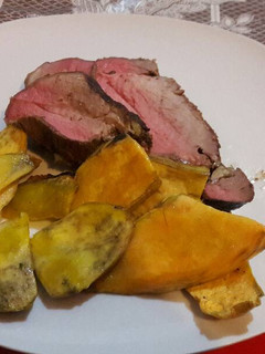 Una foto de Carne horneada a la mostaza c/Ciboulette