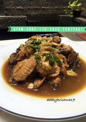 Foto resep Ayam cabe ijo saus teriyaki