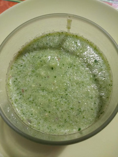Una foto de Batido verde