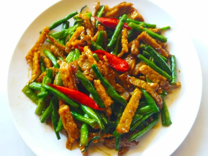 Langkah Mudah untuk Membuat Resep Tumis Tempe Kacang Panjang yang Lezat Anti Ribet, Mantap