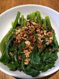 Choy Sum in Garlic