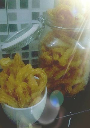 Foto resep Kue akar kelapa wijen