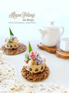 Foto resep Klepon pelangi isi Keju