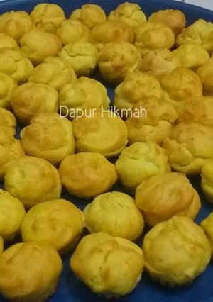 Foto resep Kue soes montok,kokoh,ekonomis (+Tips pake oven Tangkring)