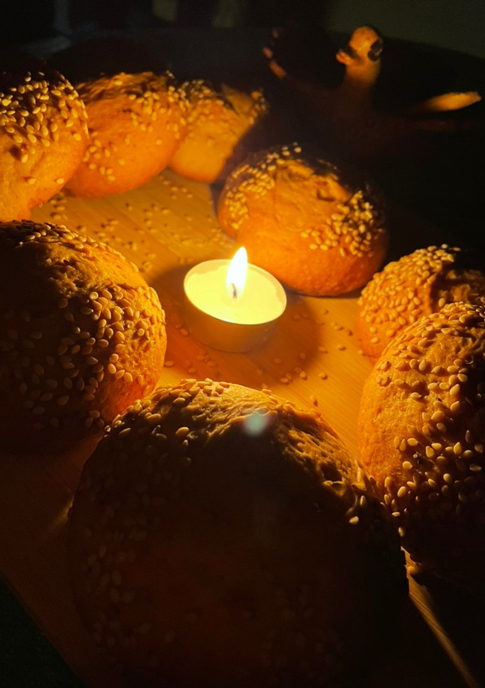 Una foto de Pan de yema