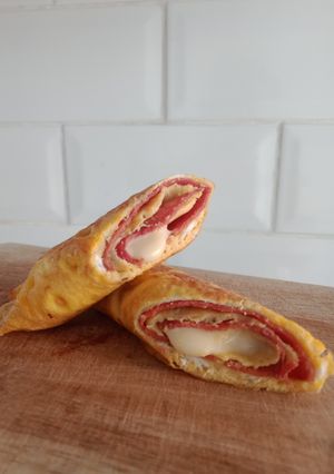 Foto resep Ham gulung telur keju