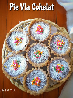 Foto resep Pie Vla Cokelat