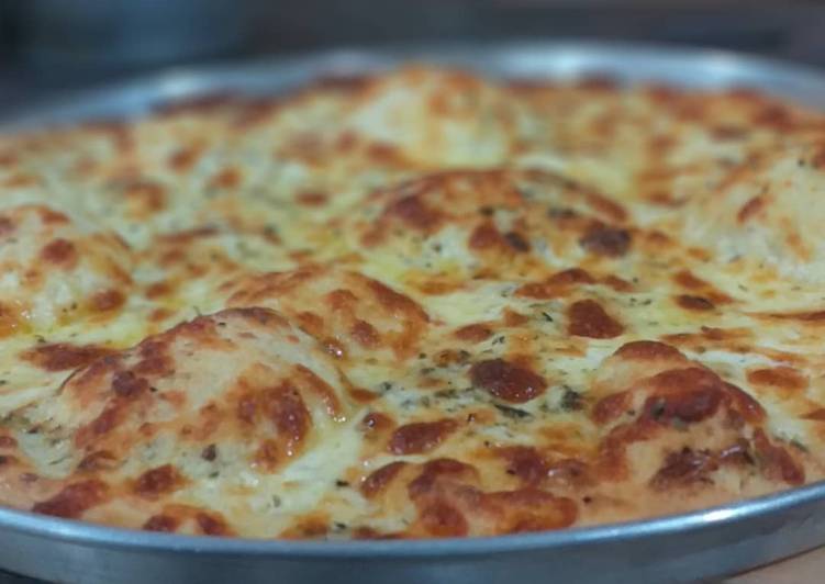 》 Massa de pizza caseira - Gozhowgos