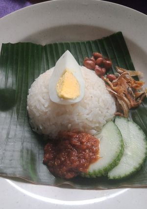 Gambar Nasi lemak tumis