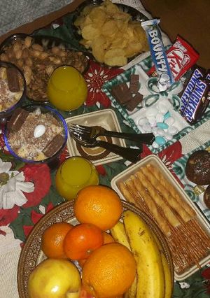 صورة لوصفة سهرتي البسيطة مع طريقة سلطة الفواكه