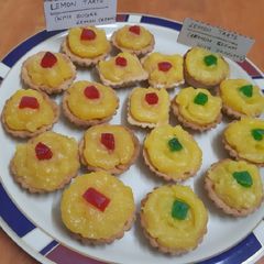 A picture of LEMON TARTS Lemon Cream With Sugar or Jaggery.