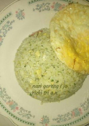 Foto resep Nasi goreng ijo lumut