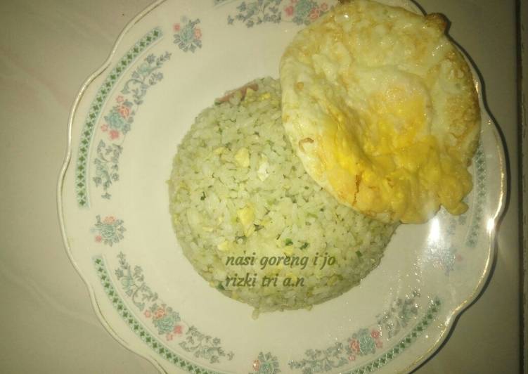 Resep Nasi goreng ijo lumut, Lezat