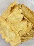 Lamba gathiya made from gram flour