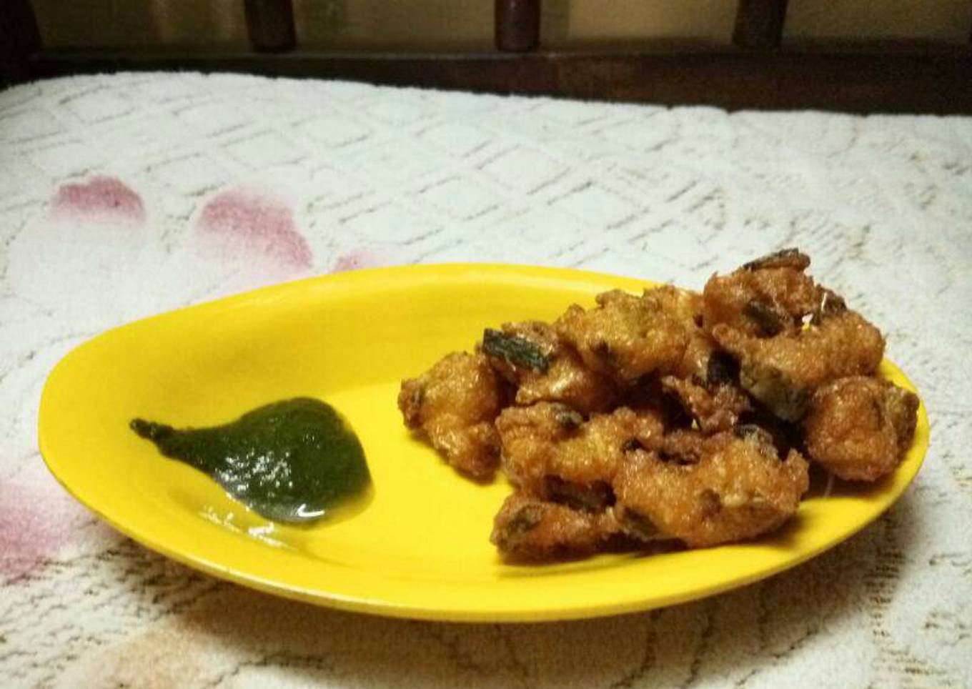 Moong Dal and Corn Fitters