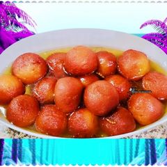 A picture of Mawa gulab jamun.