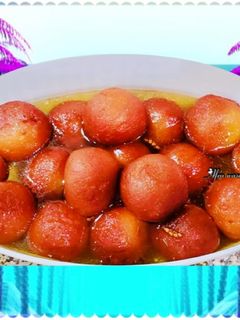 A picture of Mawa gulab jamun.