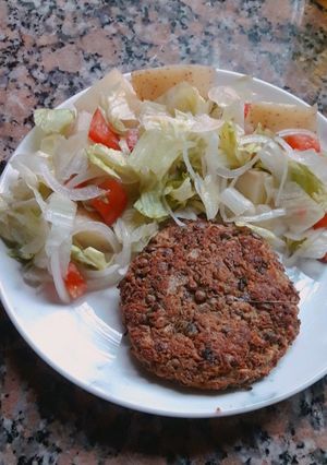 Una foto de Medallones de Lenteja